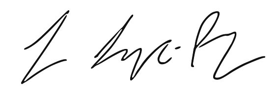 Signature of Lev Spivak-Birndorf, Lab Director